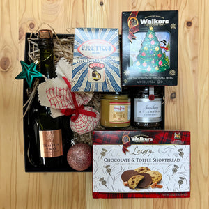 Luxury Christmas Gourmet Wine Gift Box