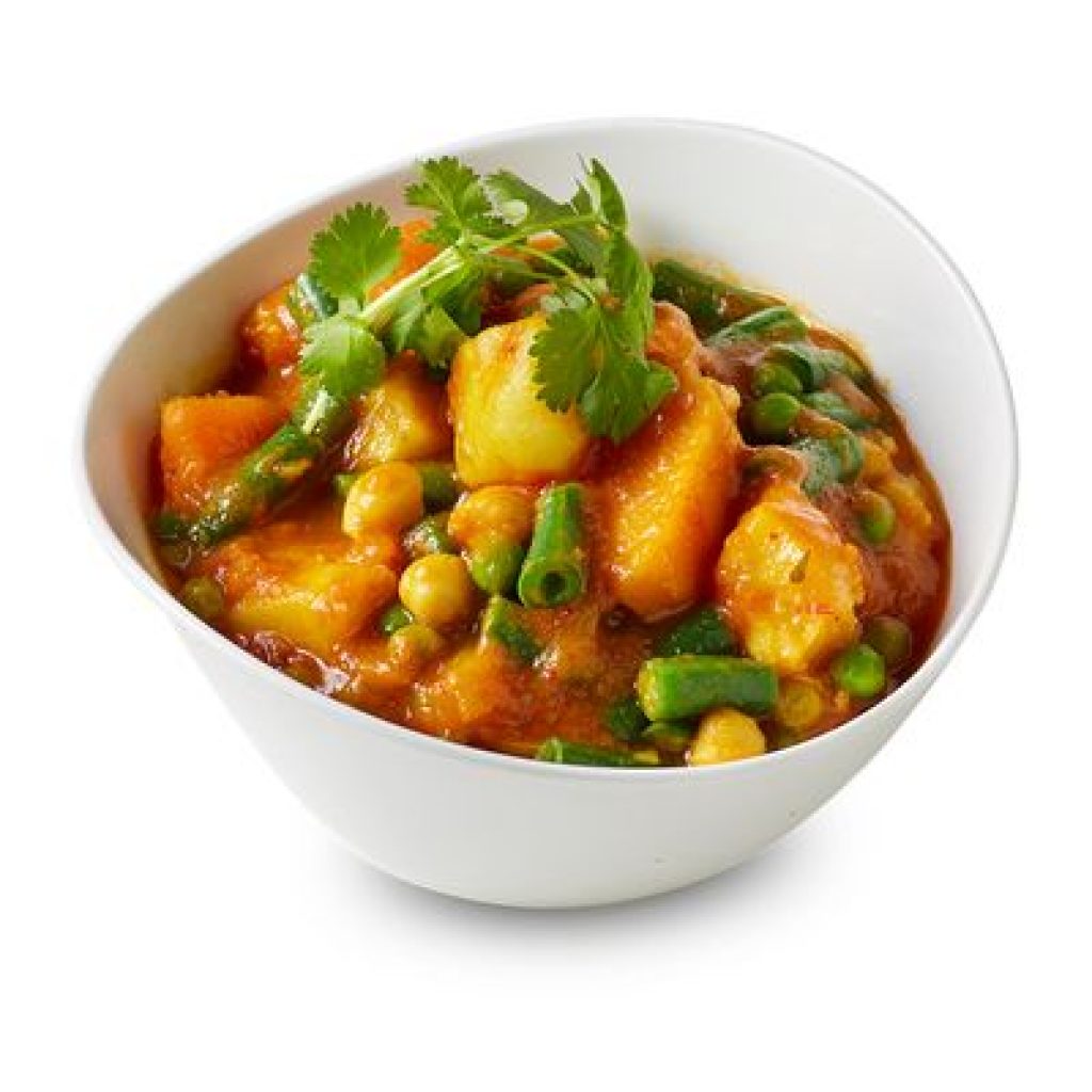 Potato & Pumpkin Curry (V)